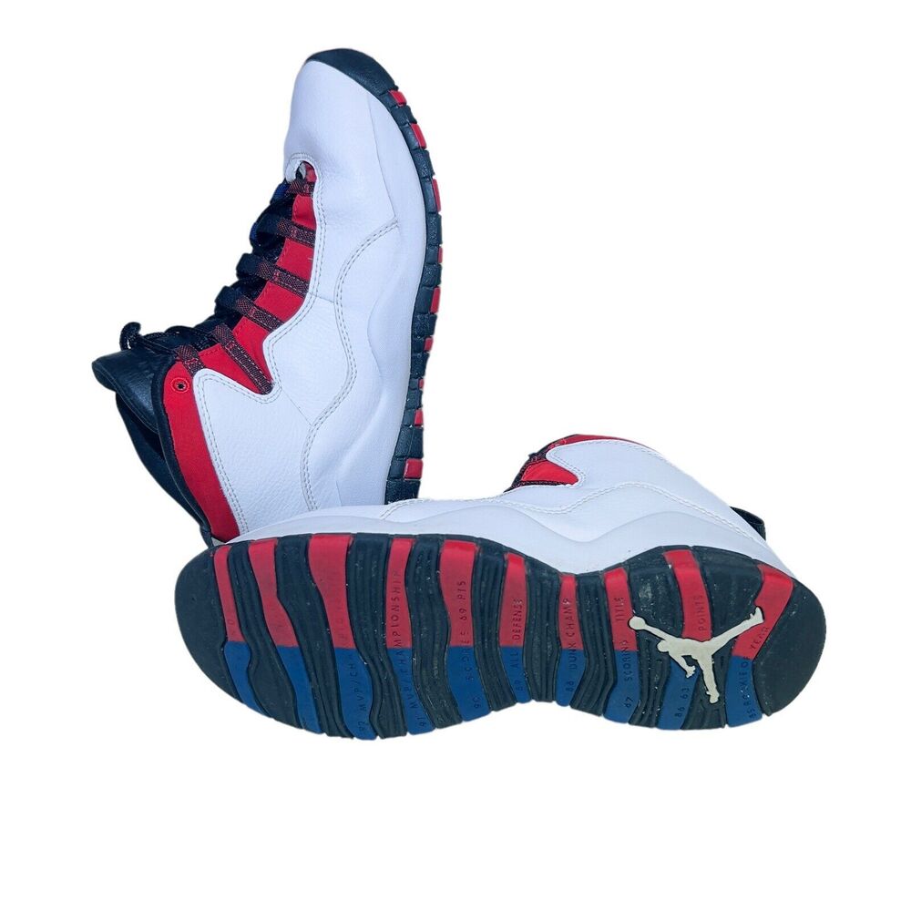 Nike Air Jordan 10 X Retro 310806-160 Class Of 2006 Olympians Red Blue Size 5Y‎